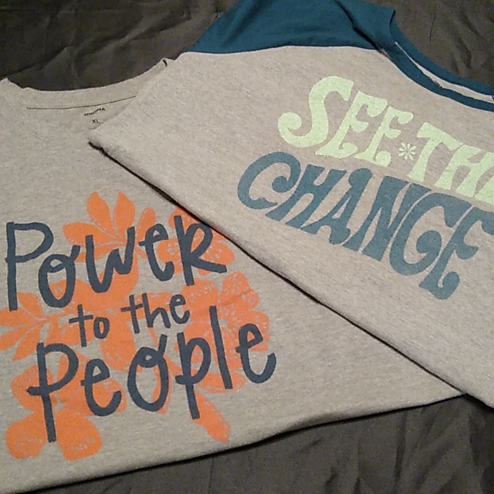 TWO SONOMA TEES - Picture 1 of 7